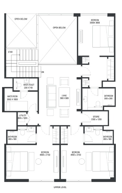 Flat 212.9 m2 in complex Sobha One