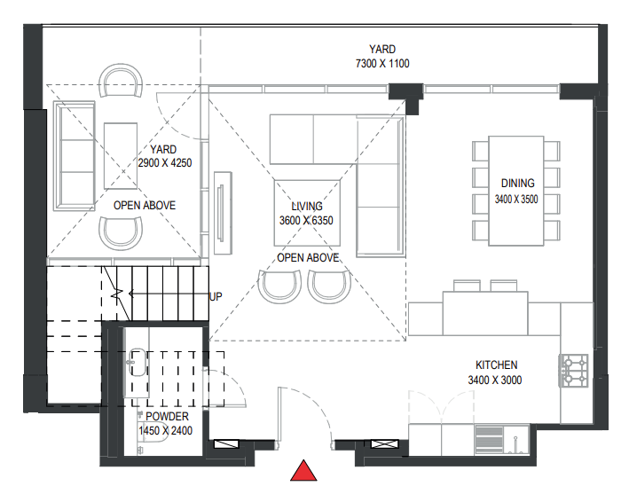 Flat 213 m2 in complex Sobha One