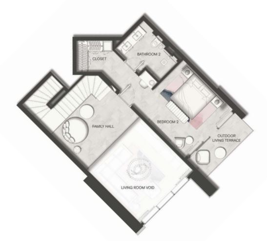 Layout picture 2-br from 1779 sqft Photo 2