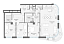 Layout picture Apartment with 3 bedrooms 160.4 m2 in complex Dom Lavrushinsky