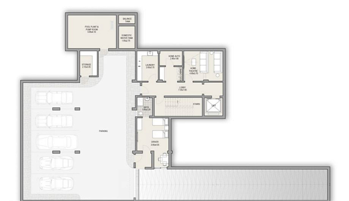 Layout picture Villas from 15463 sqft Photo 3