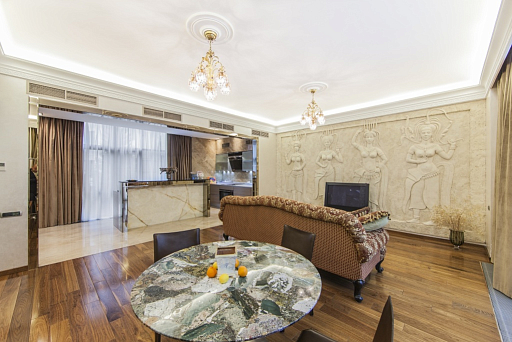 Apartment with 2 bedrooms 150 m2 in village ZHukovka-1, mnogokvartirnyj dom Photo 3