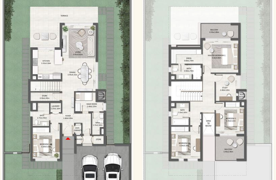 Flat 360.3 m2 in complex Fairway villas