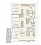 Layout picture 2-rooms flat 147.6 m2 in complex Mercer House North