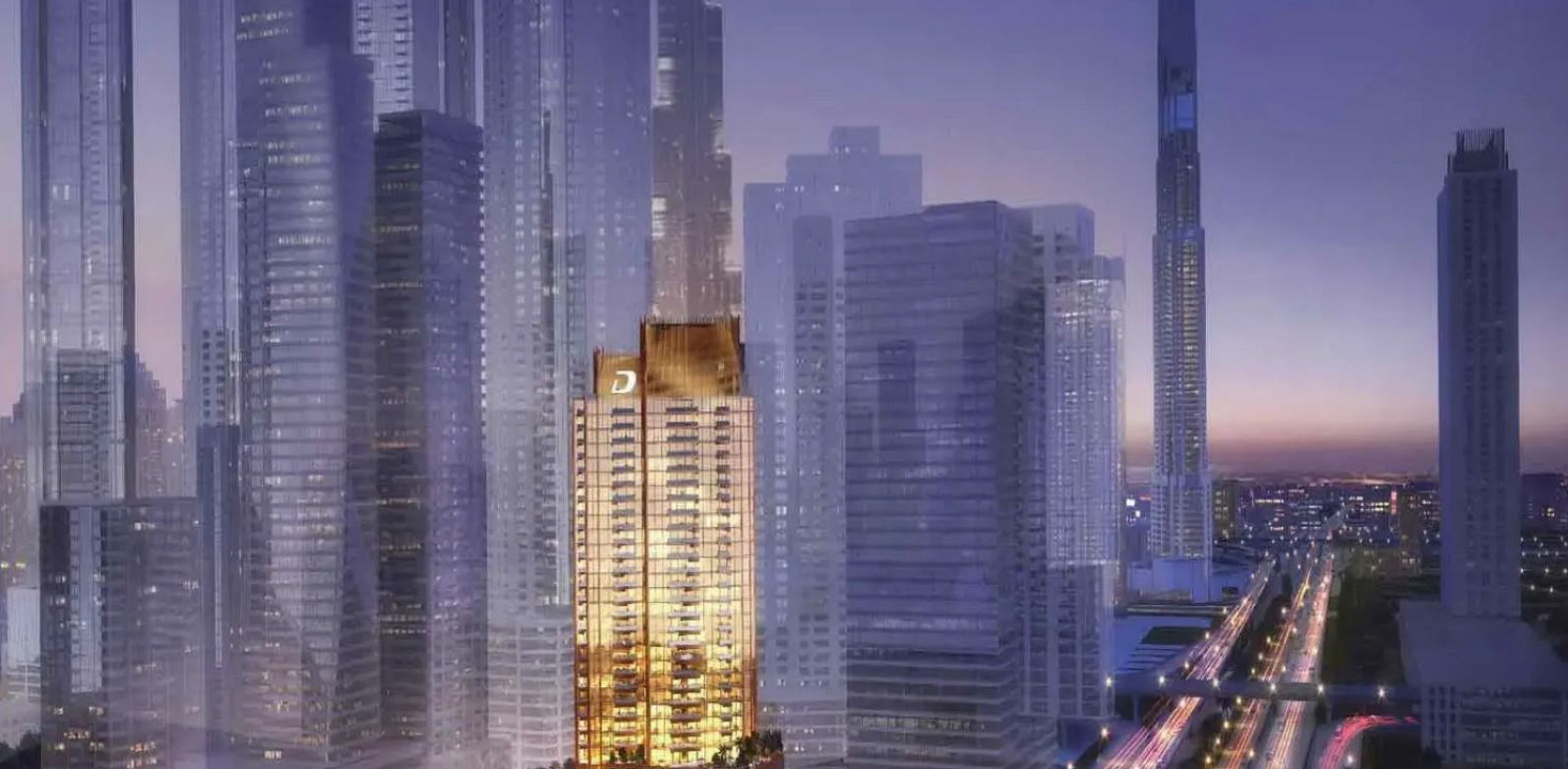 1-rooms flat 75.6 m2 in complex Elegance Tower Photo 11