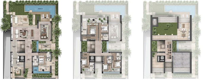 Layout picture Villas from 11730 sqft