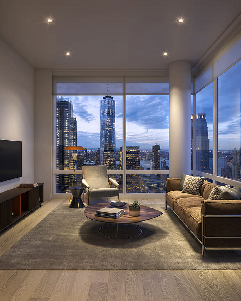 1-rooms flat 68.9 m2 in complex Elegance Tower Photo 6