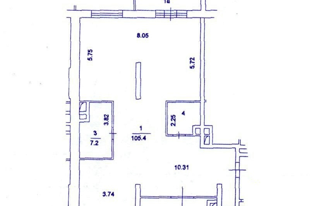 Apartment with 2 bedrooms 155.6 m2 in complex Dom na Pokrovskom Bulvare