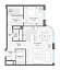 Layout picture Apartment with 2 bedrooms 104.6 m2 in complex Dom Lavrushinsky