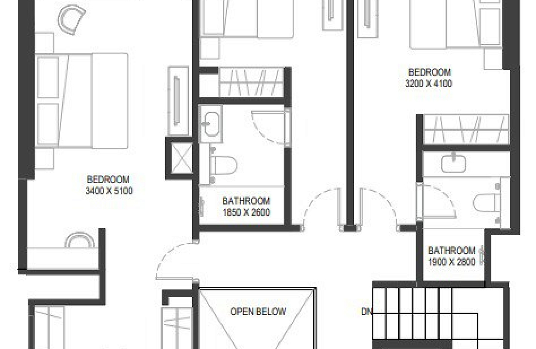 Flat 285.7 m2 in complex Sobha One