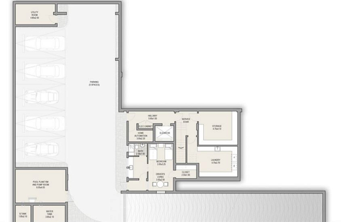 Layout picture Villas from 15463 sqft Photo 4